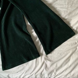 Urban outfitters velvet kick flare